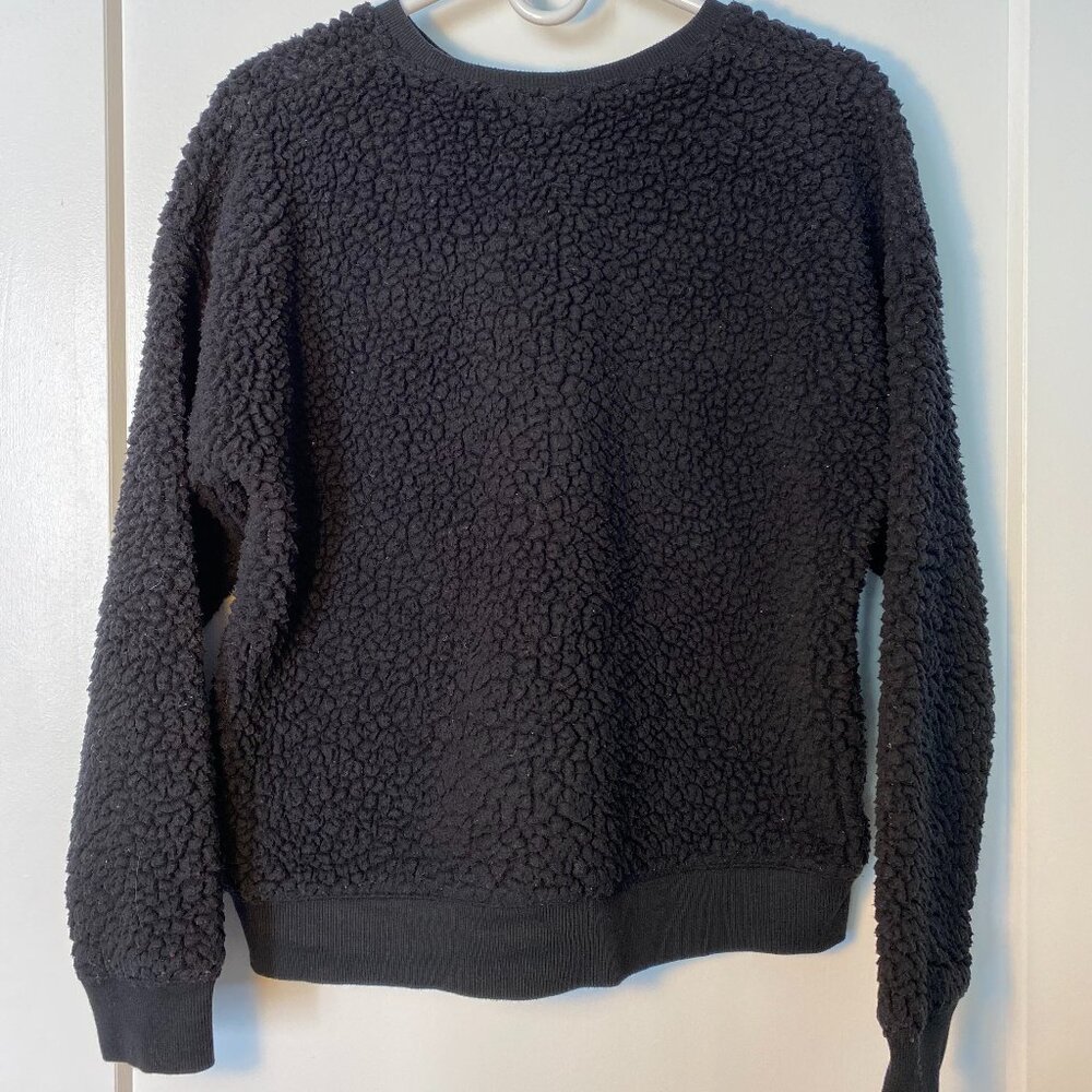 Black Fuzzy Sweater